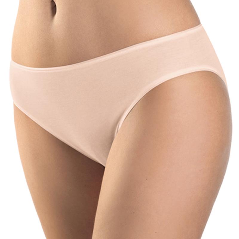 Cotton Seamless Midi Briefs - Women's
