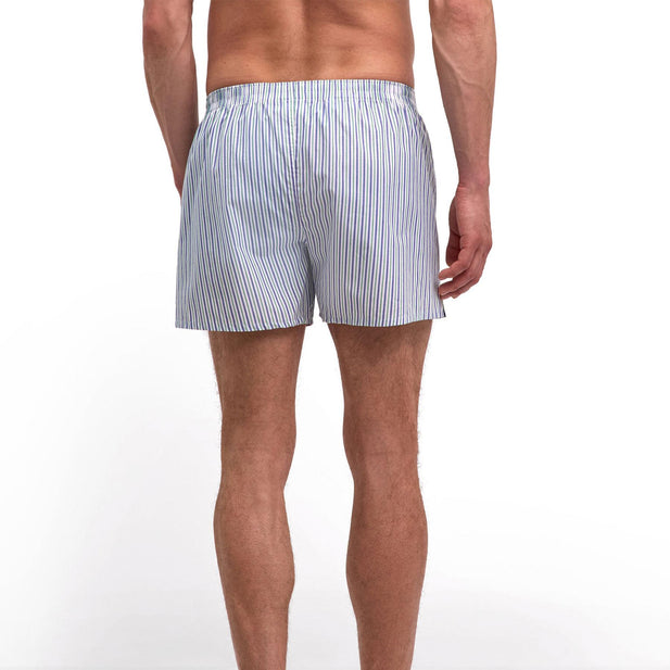 Pure Cotton Woven Boxers - Men's