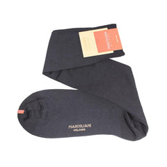 The Classic Plain Pima Cotton Knee High Socks - Men's