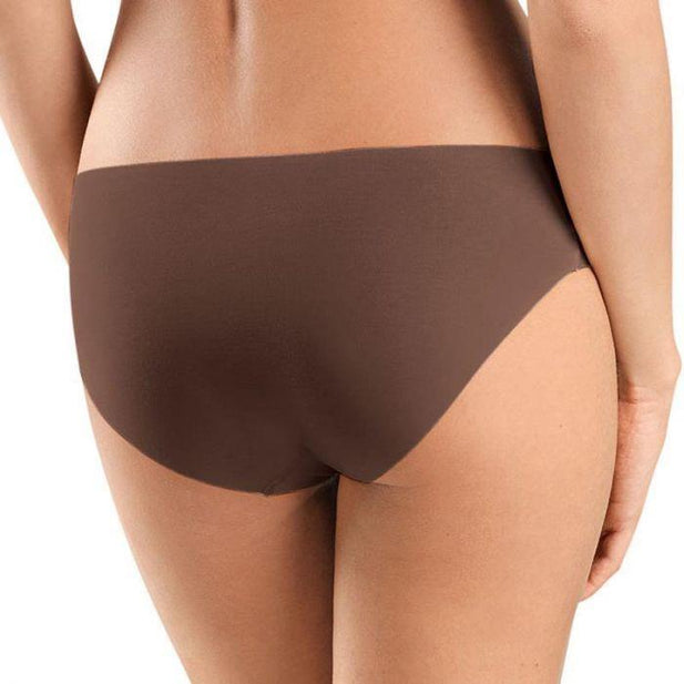 Invisible Cotton Midi Briefs - Women's