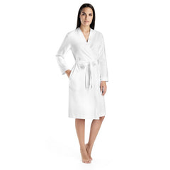 Cotton Waffle Robe - Women's