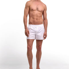 Pure Cotton Woven Boxers - Men's