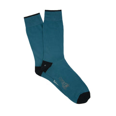 Dyfed Colour Contrast Heel & Toe Socks - Men's - Outlet