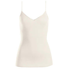 Cotton Seamless Spaghetti Top - Women's