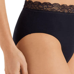 Cotton Lace Maxi Briefs - Women's
