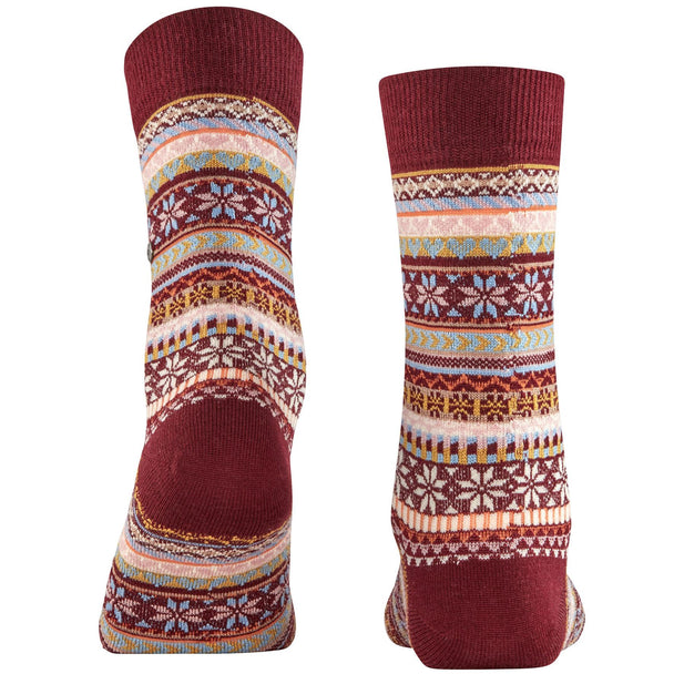 Fair Isle Delight Socks - Women's-Outlet
