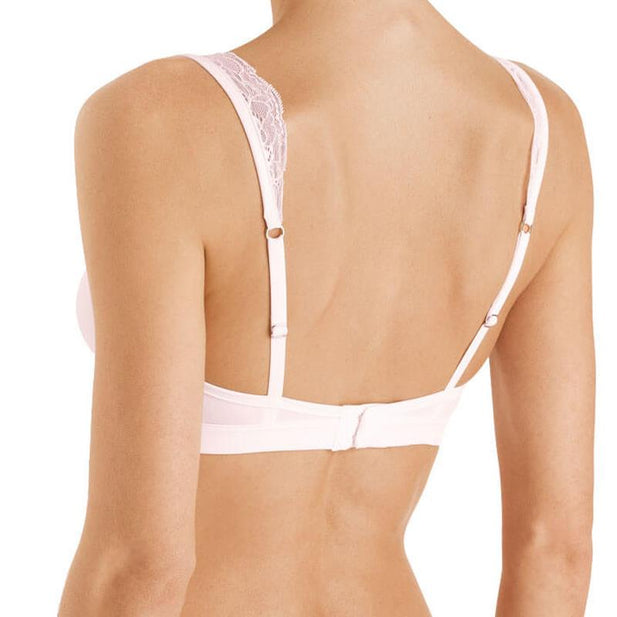 Cotton Lace Soft Cup Bra - Women's