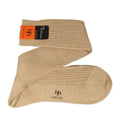 Pur Fil d'Ecosse Ribbed Knee High Socks - Men's