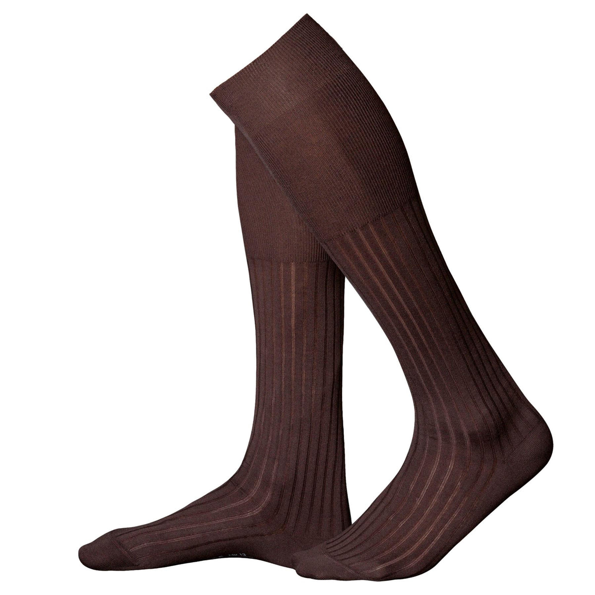 No 13 Egyptian Piuma Cotton Knee High Socks - Men's