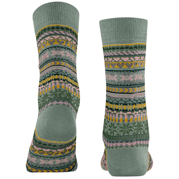 Fair Isle Delight Socks - Women's-Outlet