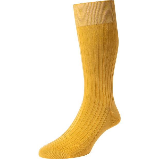 Danvers Cotton Lisle Socks - Men's