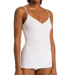 Cotton Seamless Spaghetti Top - Women's