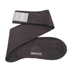 Sea Island Cotton Knee High Socks - Men's