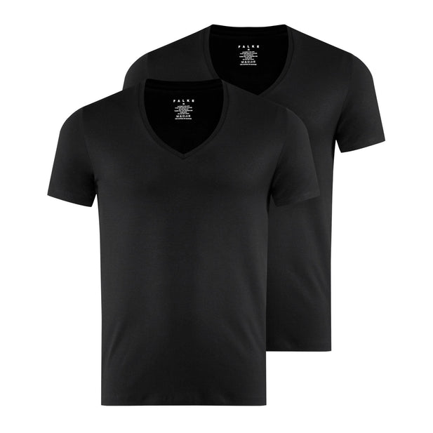 Daily Comfort Deep V Neck T-Shirt 2 Pack - Men's