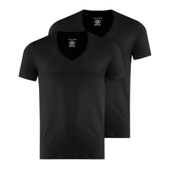 Daily Comfort Deep V Neck T-Shirt 2 Pack - Men's