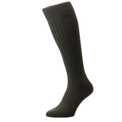 Laburnum Merino Wool Rib Knee High Socks - Men's