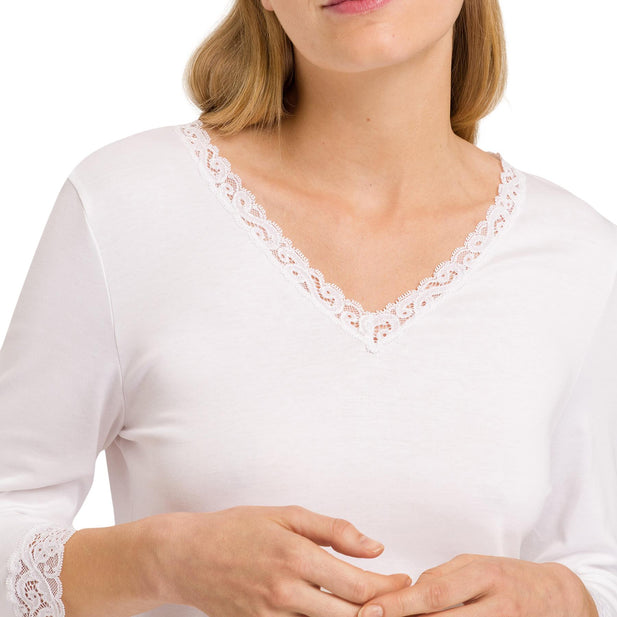 Moments Crop-Sleeved Nightdress - Women's