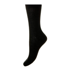 Rose Merino Wool Rib Socks - Women's