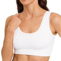 Touch Feeling Padded Crop Top - Women's