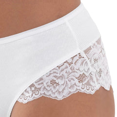 Organic Cotton High Waist Brief - Women's