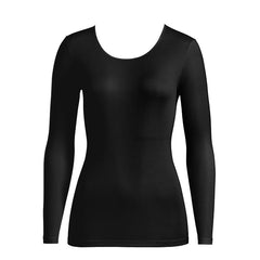 Pure Silk Long Sleeve Shirt - Women's