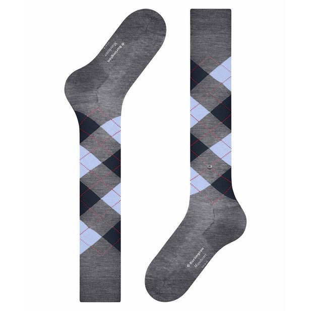 Manchester Argyle Knee High Sock - Men