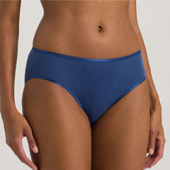 Cotton Seamless Midi Briefs - Women's