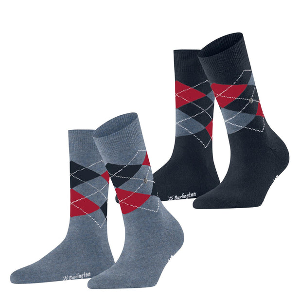 Everyday 2-Pack Argyle Socks - Women's