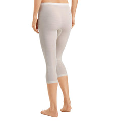 Woolen Silk Crop Leggings - Women's