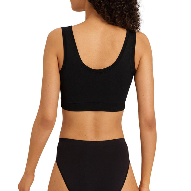 Touch Feeling Padded Crop Top - Women's