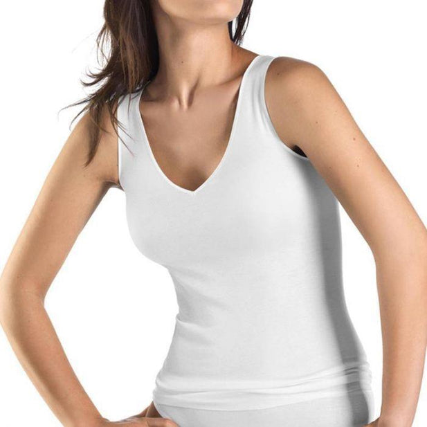 Cotton Seamless Tank Top - Women's