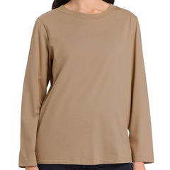 Natural Long Sleeve Top - Women's - Outlet