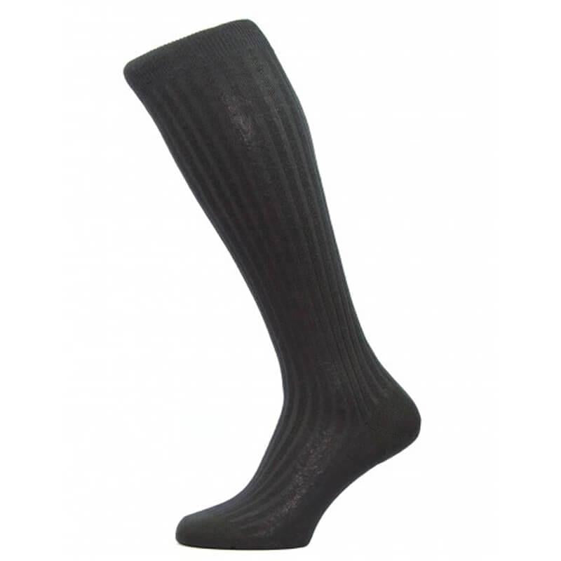 Laburnum Merino Wool Rib Knee High Socks - Men's