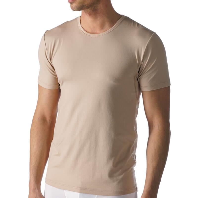 Dry Cotton Functional Round Neck T-Shirt - Men's