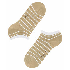 Stripe Shimmer Sneaker Socks - Women's - Outlet