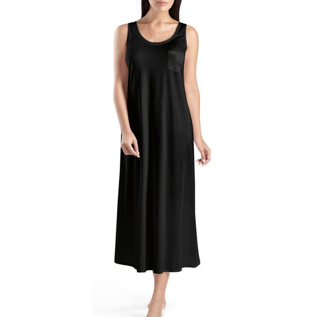 Cotton Deluxe Sleeveless Long Nightdress - Women's