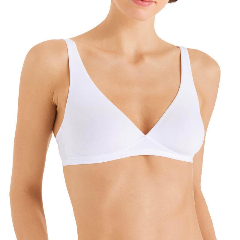 Hanro Women's Allure Deep Plunge Padded Bra, Off White, 34D : :  Clothing, Shoes & Accessories