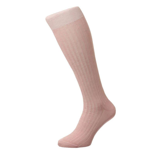 Danvers Cotton Lisle Knee High Socks - Men's