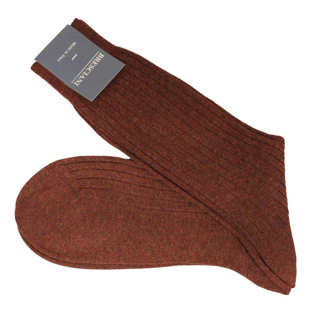 Recycled Cotton Blend Mid Calf Socks - Men's - Outlet