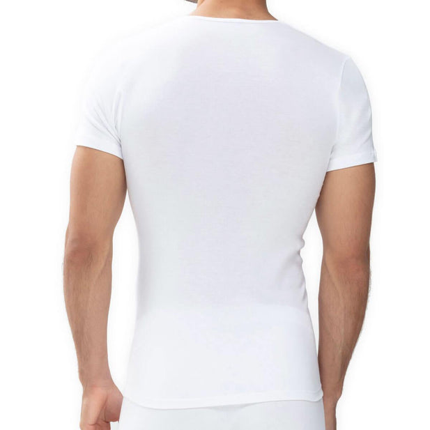 Casual Cotton V-Neck Shirt - Men's