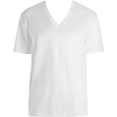Cotton Sporty V Neck T-Shirt - Men's