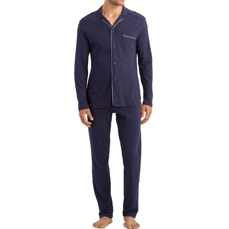 Night & Day Long Sleeve Cotton Pyjamas - Men's