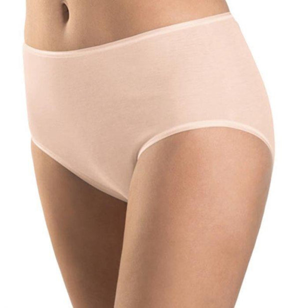 Hanro 100% Cotton Underwear Maxi Brief Seamless in Beige 1625