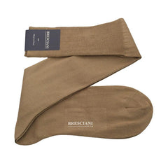 Sea Island Cotton Knee High Socks - Men's