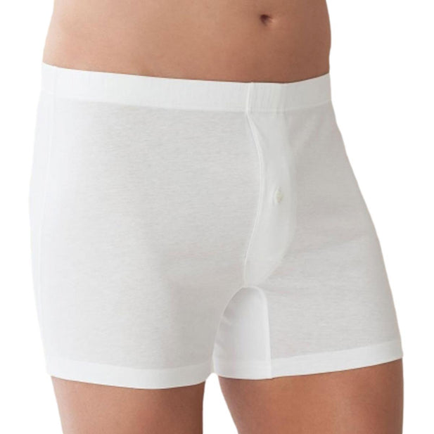 Sea Island Boxer Shorts with Button Fly - Men's