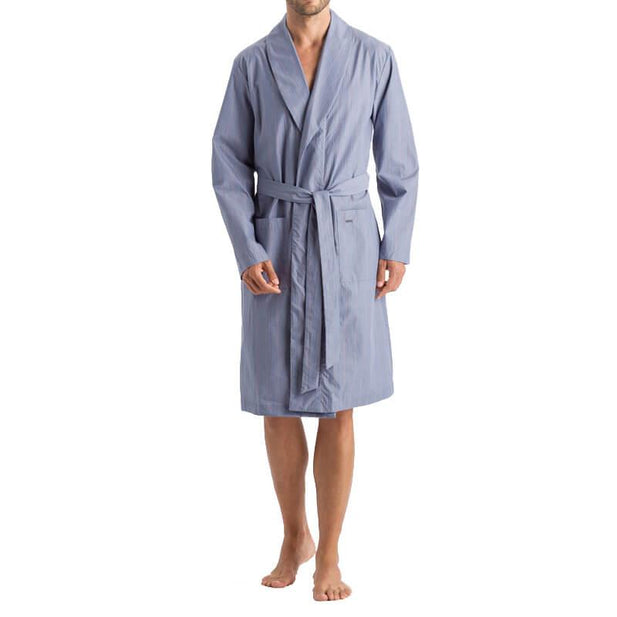 Lynel Woven Cotton Robe - Men's