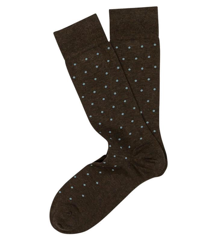 St. Tropez Pima Cotton Lisle Mid Calf Socks - Men's