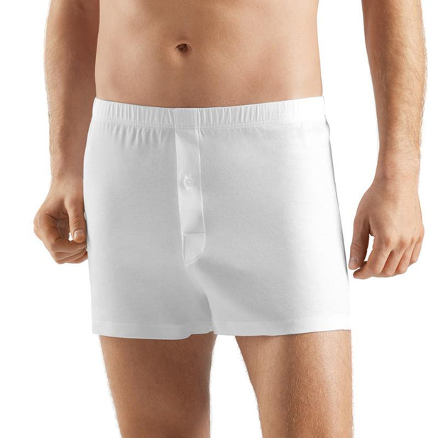 Sea Island Cotton Boxer Shorts - Men's