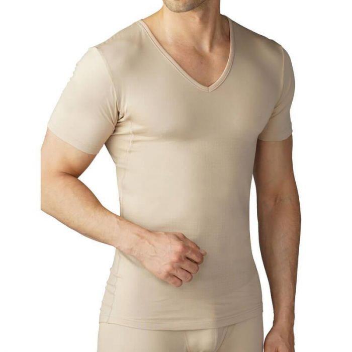 Dry Cotton Functional V Neck T-Shirt - Men's
