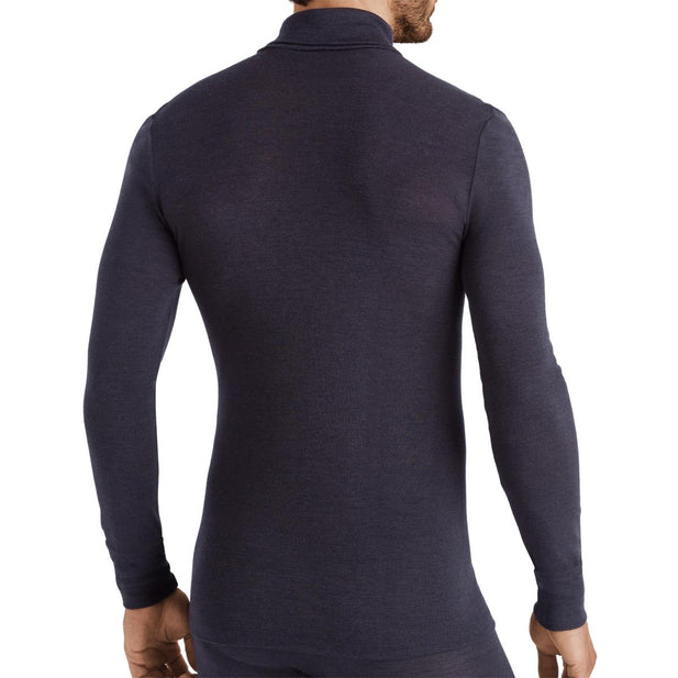 HANRO - Woolen Silk - Turtleneck Shirt - cygne